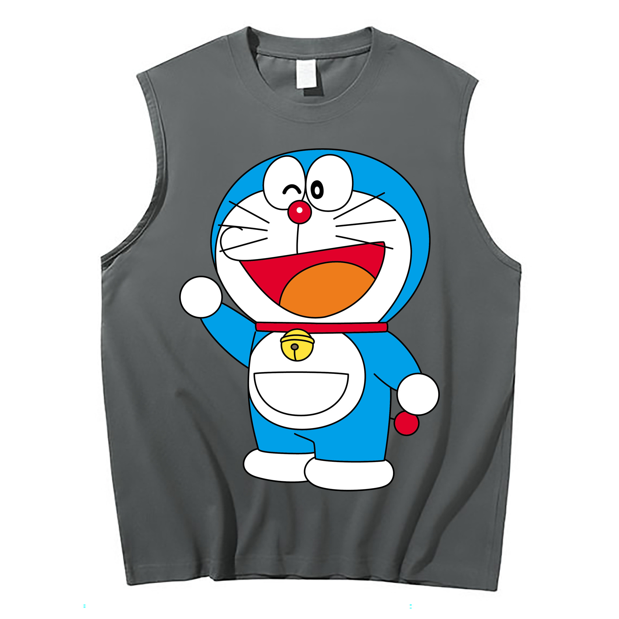 （画像用） ドラえもん Doraemon コットン100％タンクトップ（フロントプリント）